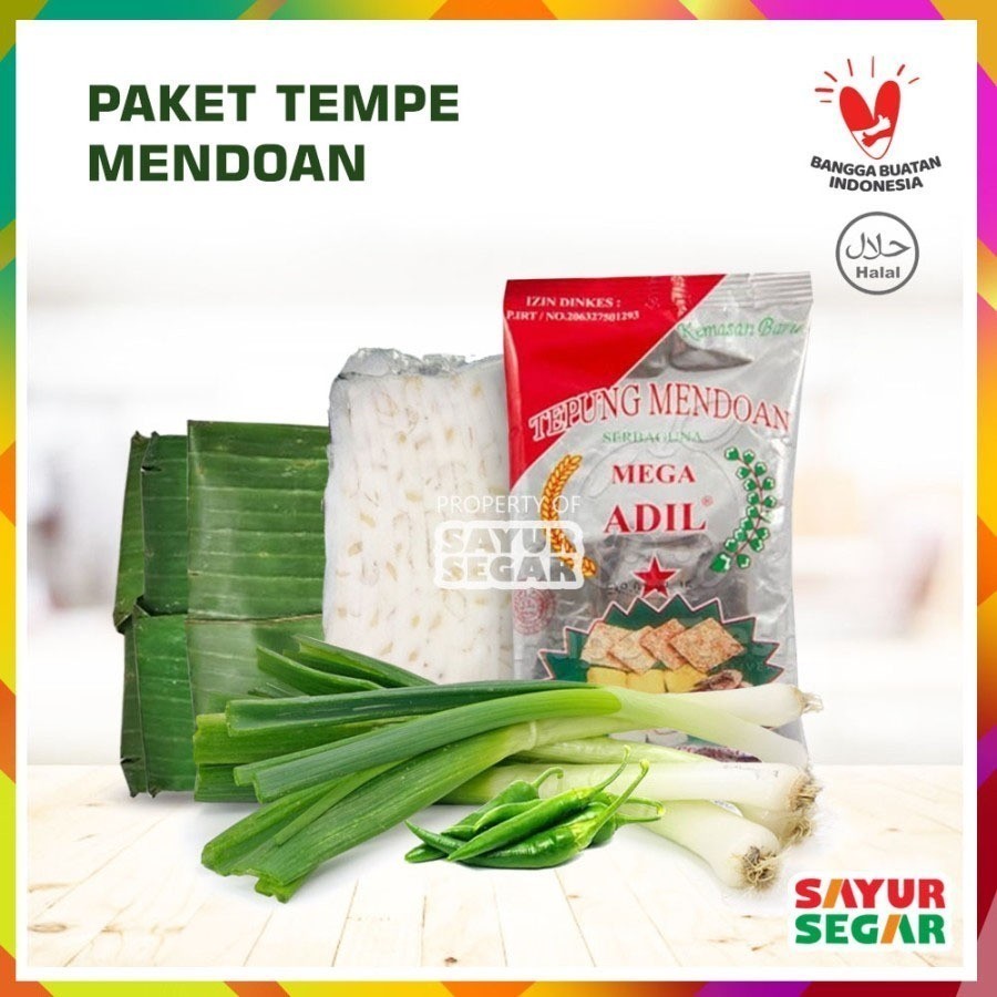 

Paket Tempe Mendoan 1 Pack Siap Masak