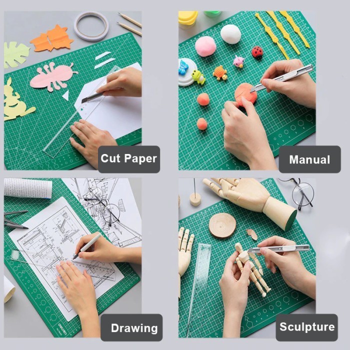 

Cutting Mat Pad A1 90 X 60Cm / Alas Potong Kertas Tatakan Pisau Cutter