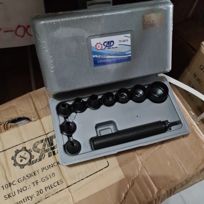 

Gasket Punch Pembolong Plat 10 Pcs Set