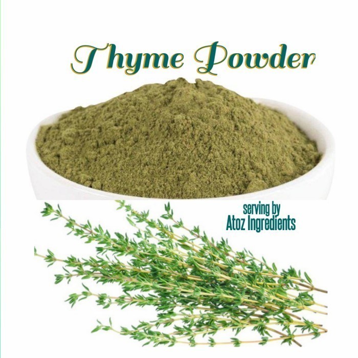 

Adlian Thyme Powder 250 Gram / Daun Thyme Bubuk 250 Gram