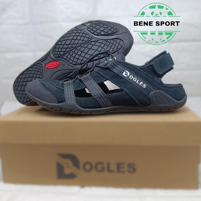 Sepatu Sandal Dogles Pria Traveling Haji Umroh Sepeda Gunung MTB Sport