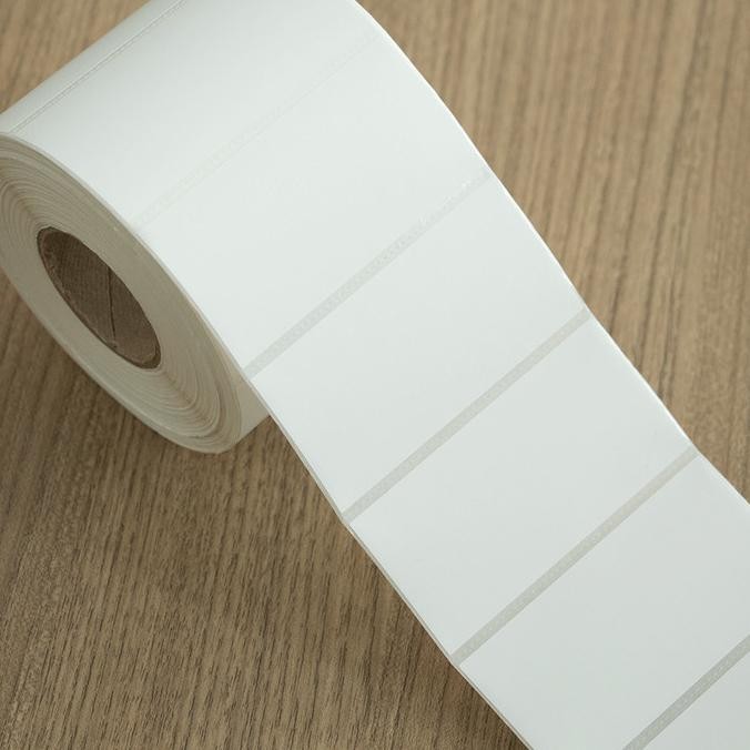 

Paket Label Sticker Yupo Uk. 80Mm X 40Mm (1 Baris) + Ribbon Resin