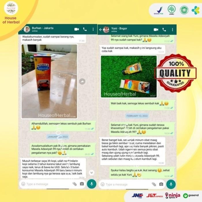 

Masela Adawiyah 99 Atasi Maag Dan Asam Lambung Original Asli