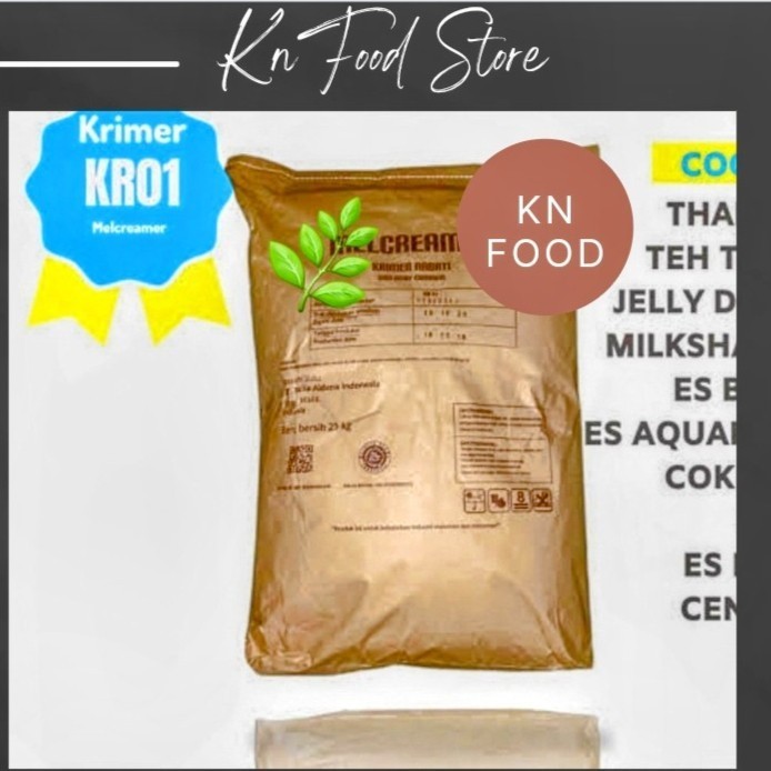 

1 Sak Creamer Bubuk Kr 01 Krimer Reguler 25 Kg - Kirim Rex Wahana