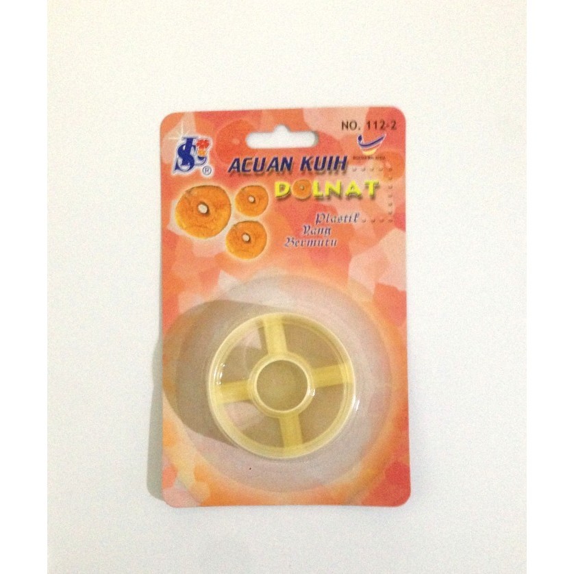 

Adlian Cetakan Acuan 112-2 Kuih Donat Cutter 5.2Cm