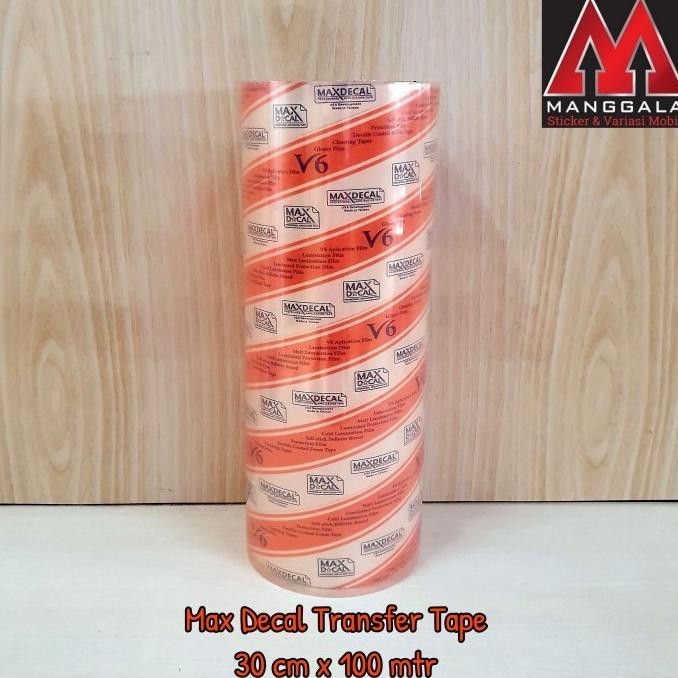 

Max Decal Masking Transfer Tape Laminasi Cutting Sticker Stiker 30 Cm