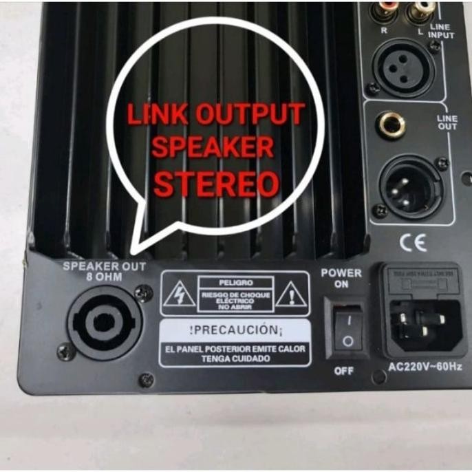 Modul Power Kit Mesin Speaker Aktif Ukuran Speaker 10-15 Inch Baru Or