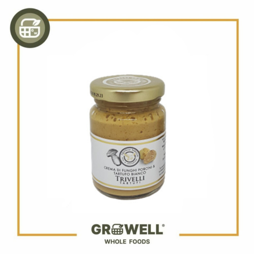 

TRIVELLI PORCINI MUSHROOMS AND WHITE TRUFFLE CREAM 5% 90GR