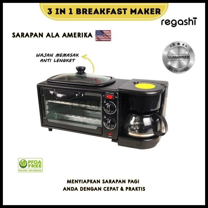 REGASHI 3 IN 1 MULTIFUNCTION ELECTRIC OVEN