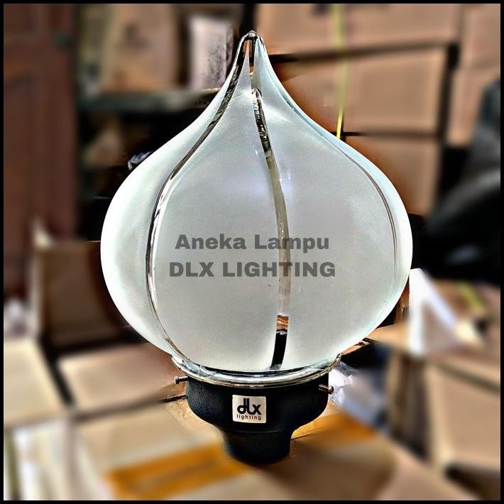 LAMPU TAMAN KACA KUBAH MASJID TF 64 KABAH PILAR PAGAR DLX LIGHTING