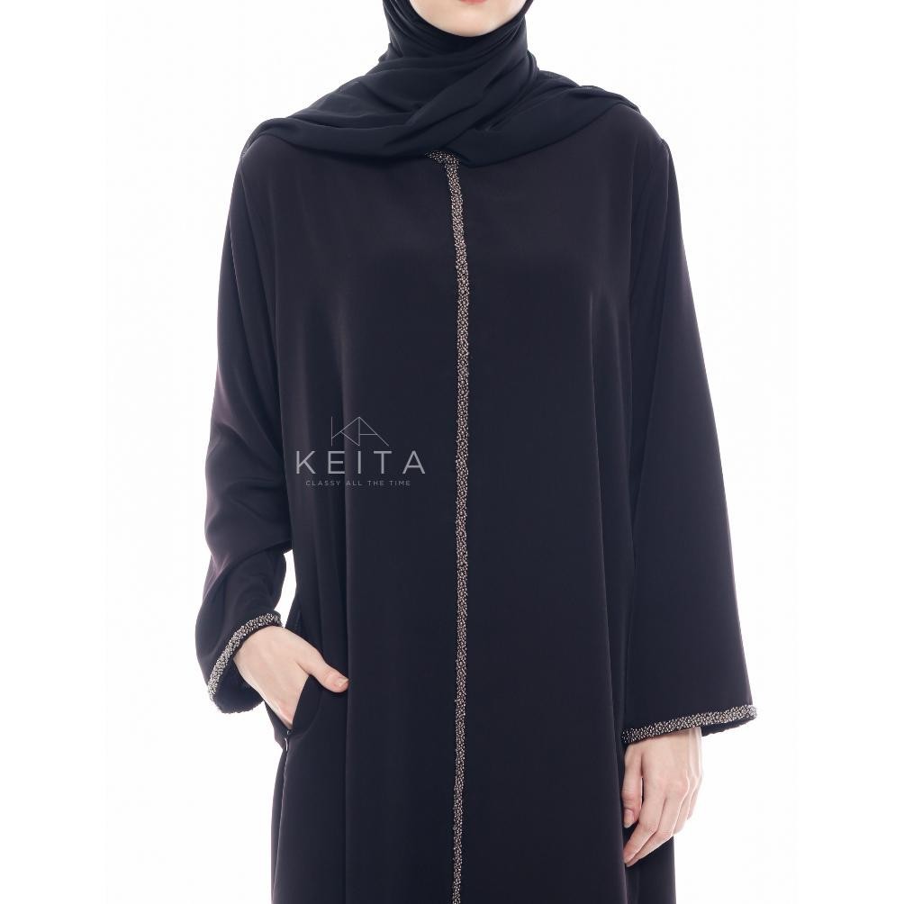 Gamis Abaya Remaja Hitam Tuey Modern Remaja Syafa Keita Gamis Abaya Remaja