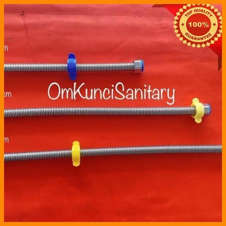 (OMKU) FLEXIBLE HOSE AIR PANAS SELANG FLEXIBEL AIR PANAS DINGIN FLEXIBLE KAKU