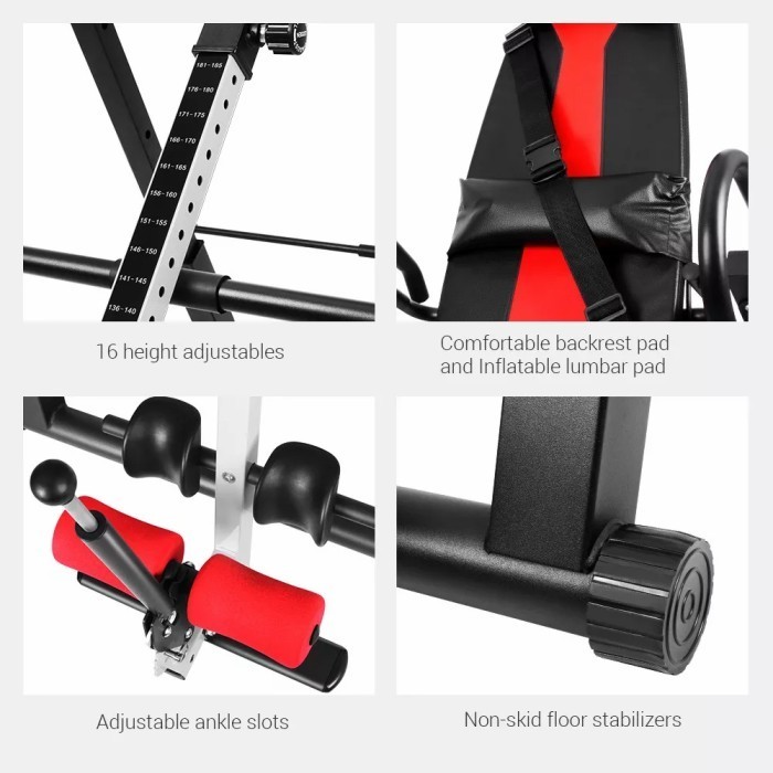 

Alat Olah Raga Foldable Gravity Inversion Peninggi Badan Alat Fitness