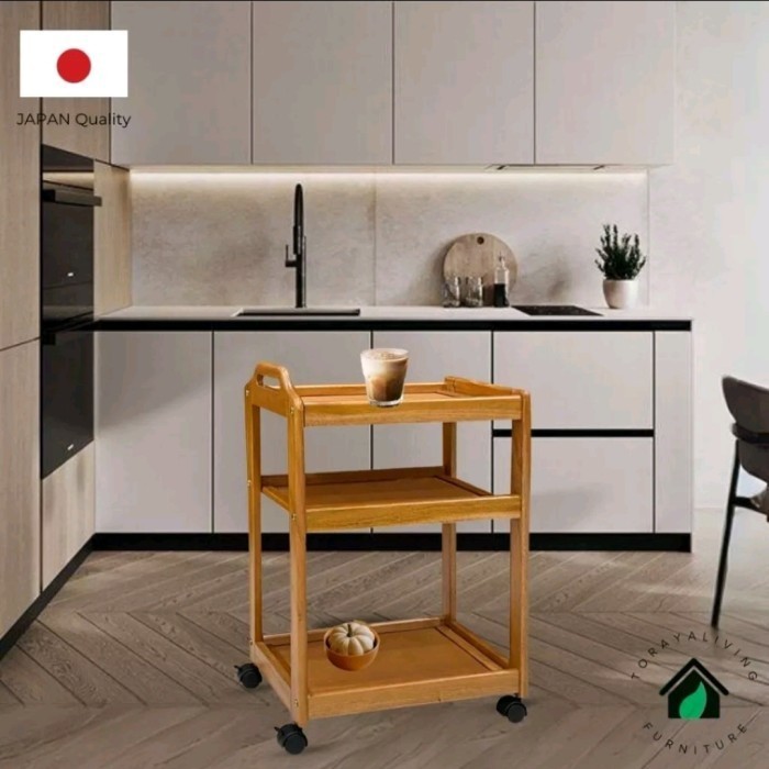 

Rak Dapur Serbaguna Troli Makanan Minimalis Kokoh