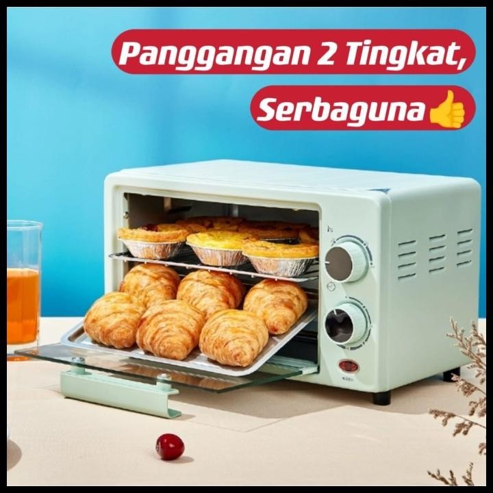 OVEN LISTRIK MINI MICROWAVE 12L MULTIFUNGSI/ OVEN LISTRIK LOW WATT 12