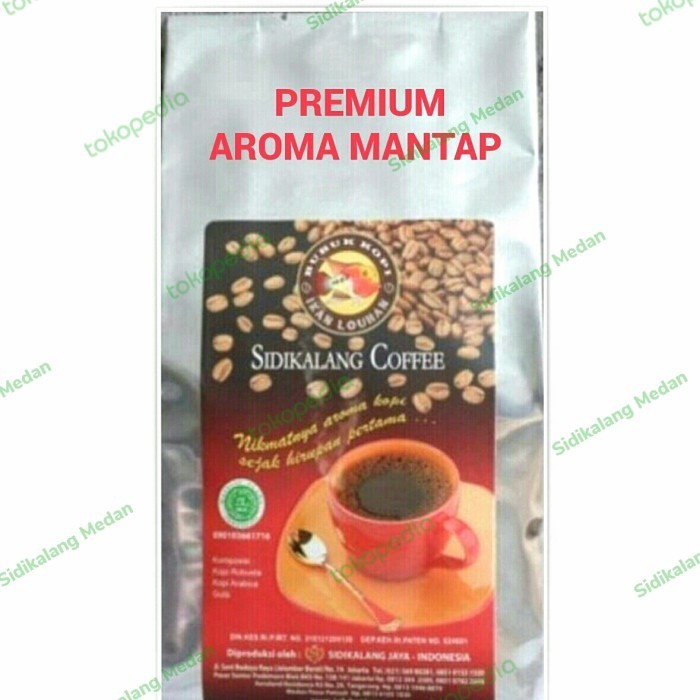 

Kopi Sidikalang Aromanya Mantap/ Kopi Medan. Bubuk Kopi Halus 250 Grm.