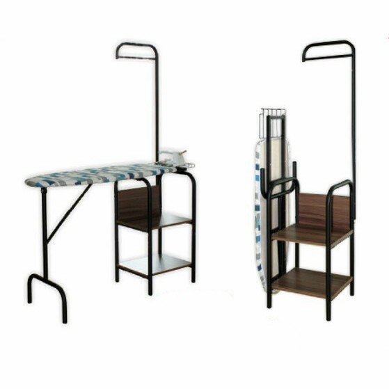 

Meja Setrika Lipat Berdiri Plus Gantungan Baju Kokoh