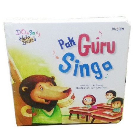 

Bbw Dongeng Halo Balita Pak Guru Singa Boardbook