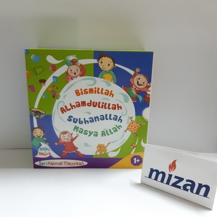 

Paket Nabil Naura Seri Kalimat Thayyibah Boardbook