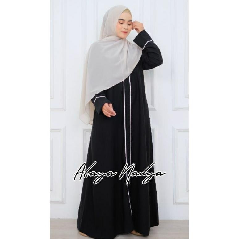Gamis Abaya Remaja Nadya Jetblack Remaja Hitam Lis Jetblack Jetblack Hitam Hitam Gamis Abaya Remaja