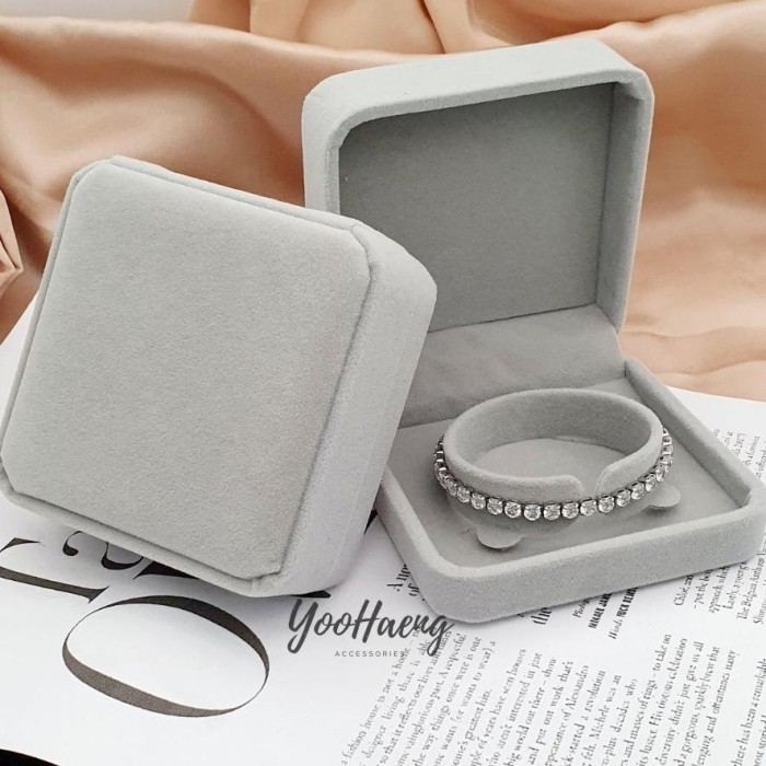 [YH] KOTAK GELANG BLUDRU / TEMPAT GELANG VELVET LAMARAN / NIKAH /