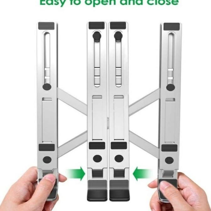 Dudukan Laptop / Meja Laptop / Laptop Stand / Dudukan Tablet Alloy