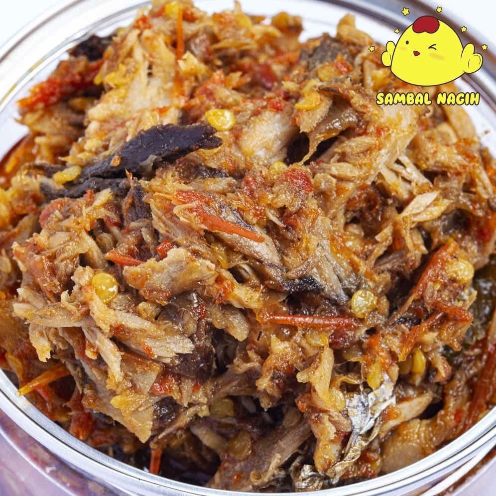 

Sambal Nagih - Sambal Cakalang Fufu Suwir Asap | Toples
