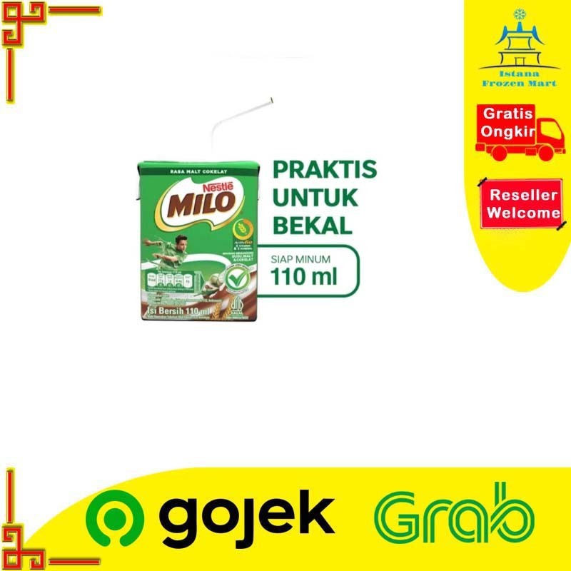 

Susu UHT MILO Active Go 110 ML