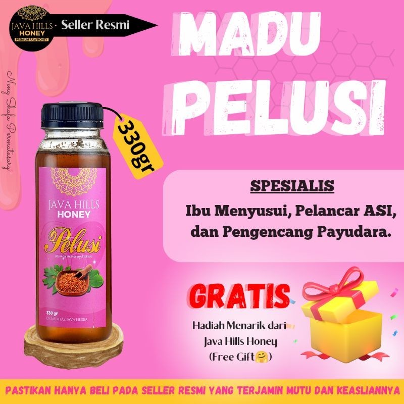 

(100% ASLI) MADU HERBAL TERBAIK | MADU PELUSI BY JAVA HILL HONEY MUMTAZ | BUSUI