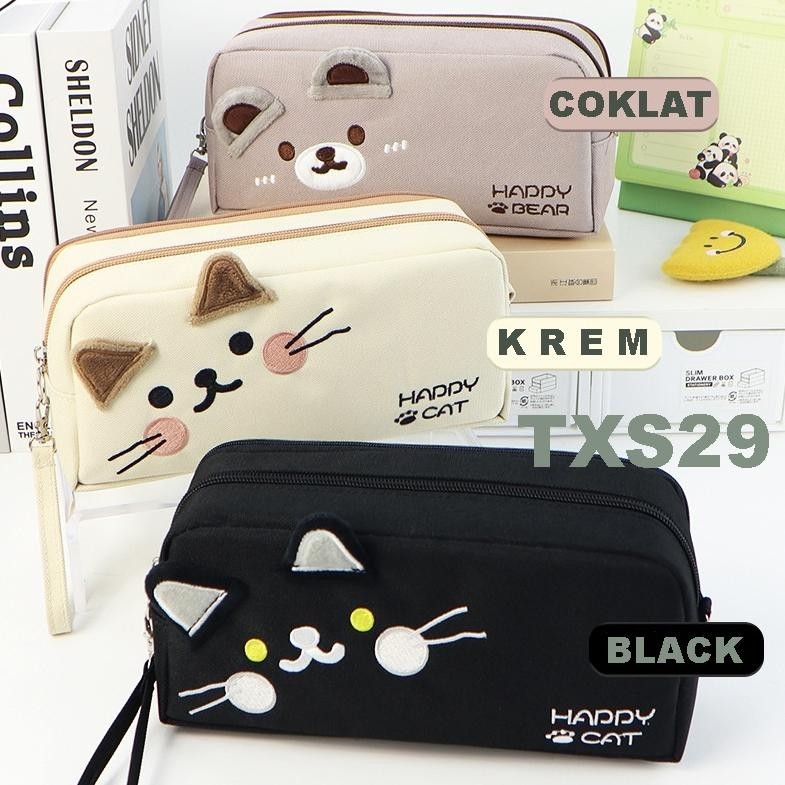 

TXS29 TEMPAT PENSIL MODEL KUCING KOTAK PENSIL TEMPAT PEN KOTAK PEN TKM