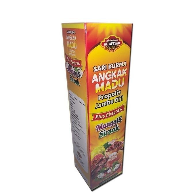 

Sarikurma Angkak Madu Propolis Jambu Biji Alafiyah Syifa Paket 2 Botol HTM