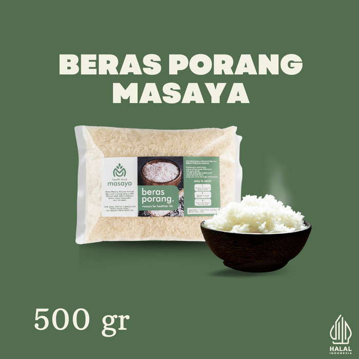 

500Gr Masaya Beras Porang - Shirataki Konjac Healthy Food