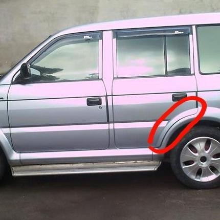 Over Vender Spakbor Pintu Mitsubishi Kuda