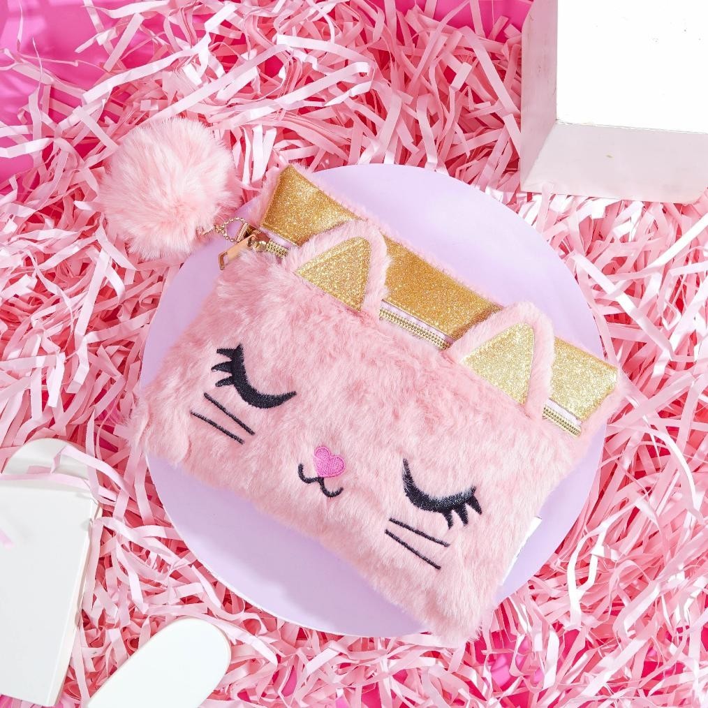 

Tempat Pensil Anak Kotak Pencil Case Korea Unicorn Bulu Fluffy Squishy