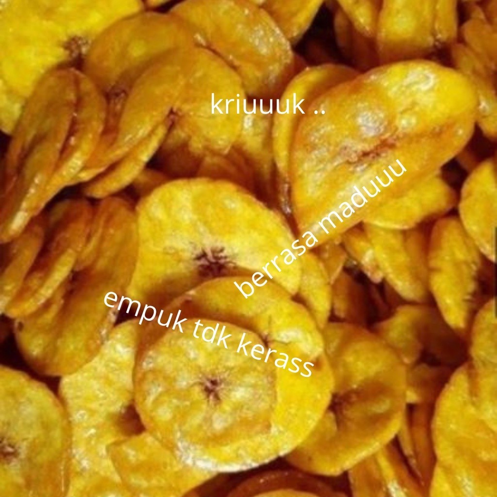 

KU6 Keripik Pisang Manis 250 Gr / Pisang Manis / Kripik Pisang Coin / Pisang Koin / Pisang Nangka