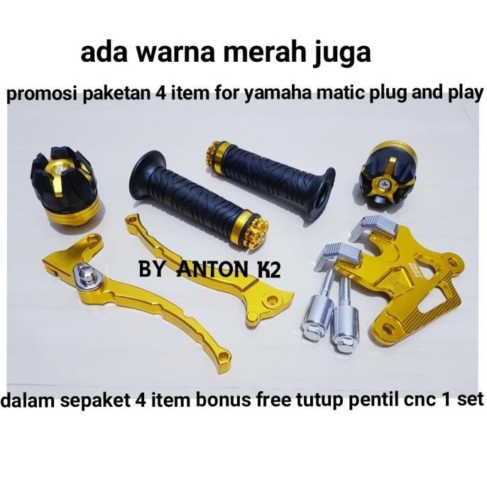 JALU AS DEPAN-HANDGRIP-HANDFAT AKSESORIS VARIASI MOTOR MIO M3-MIO FINO