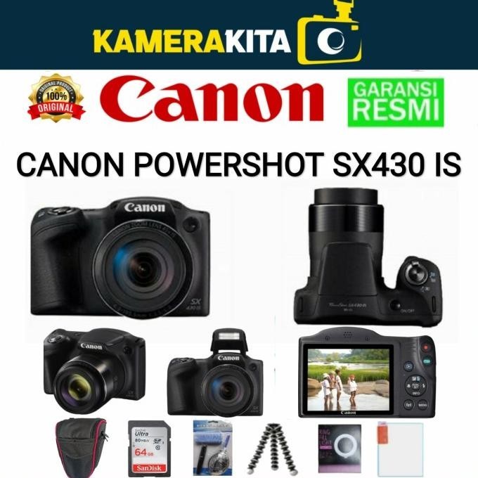 CANON POWERSHOT SX430 IS WIFI / KAMERA DIGITAL CANON SX430 IS