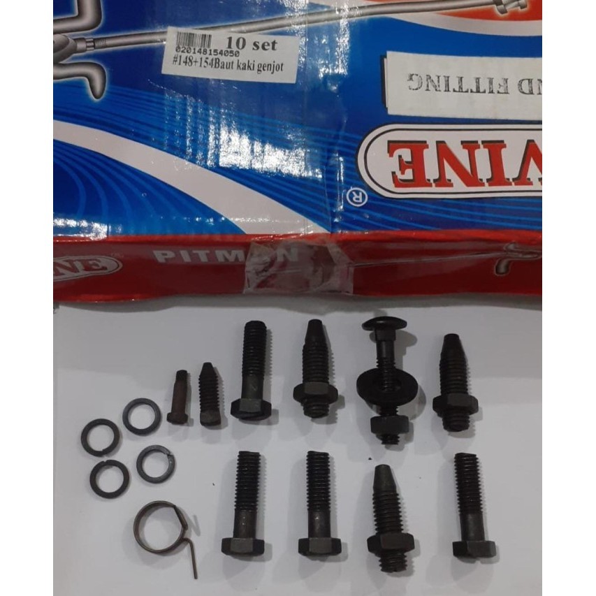 

P/N 148 + 154 Baut kaki genjot