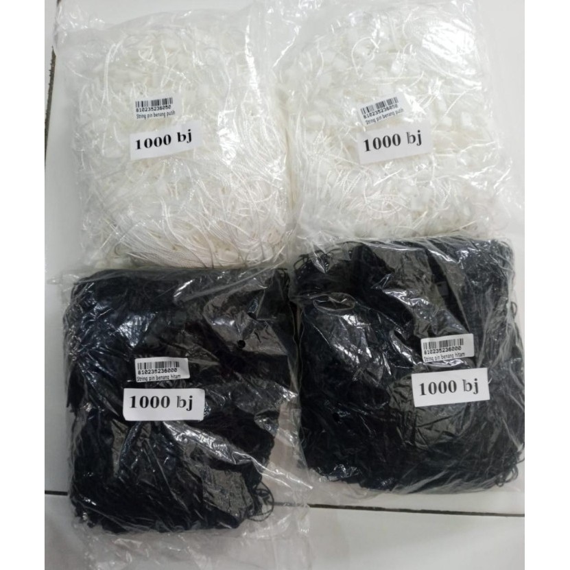 

200 PCS String Pin Benang / Tali Hang Tag / Loop Pin / Lock Pin