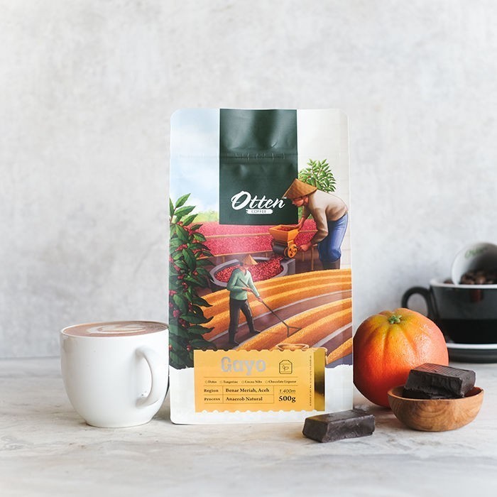 

Kopi Arabica Aceh Gayo Anaerob Natural 500G - Coffee