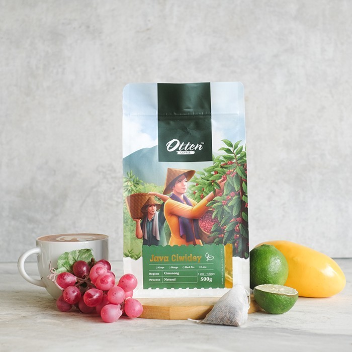 

Kopi Arabica Java Ciwidey Natural Process 500G - Coffee