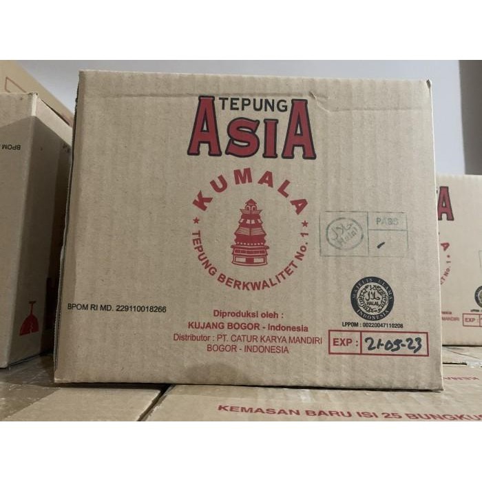 

Tepung Asia Kumala 80Gr 1 Dus Isi 25Bgks