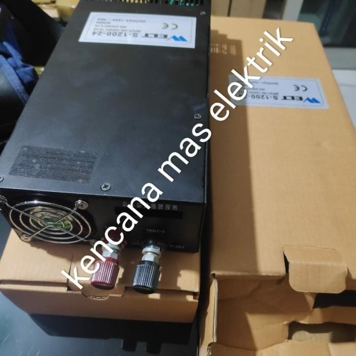 POWER SUPPLY 24V 50A 1200W WELT