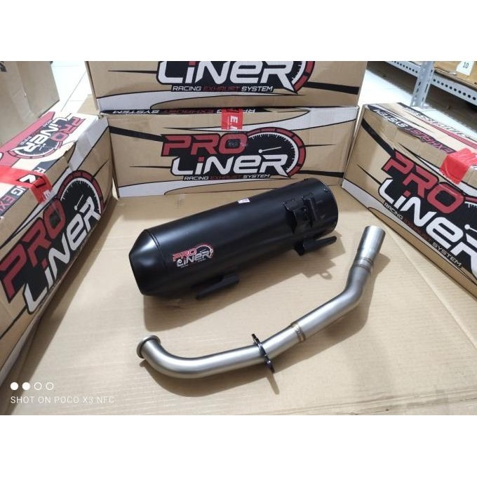 KNALPOT PROLINER NEO STD RACING SR TYPE SILENT NMAX 155 OLD