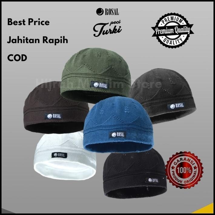 PECI TURKI - PECI RAJUT TURKI ROSAL - PECI SOLAT/SHOLAT/SHALAT