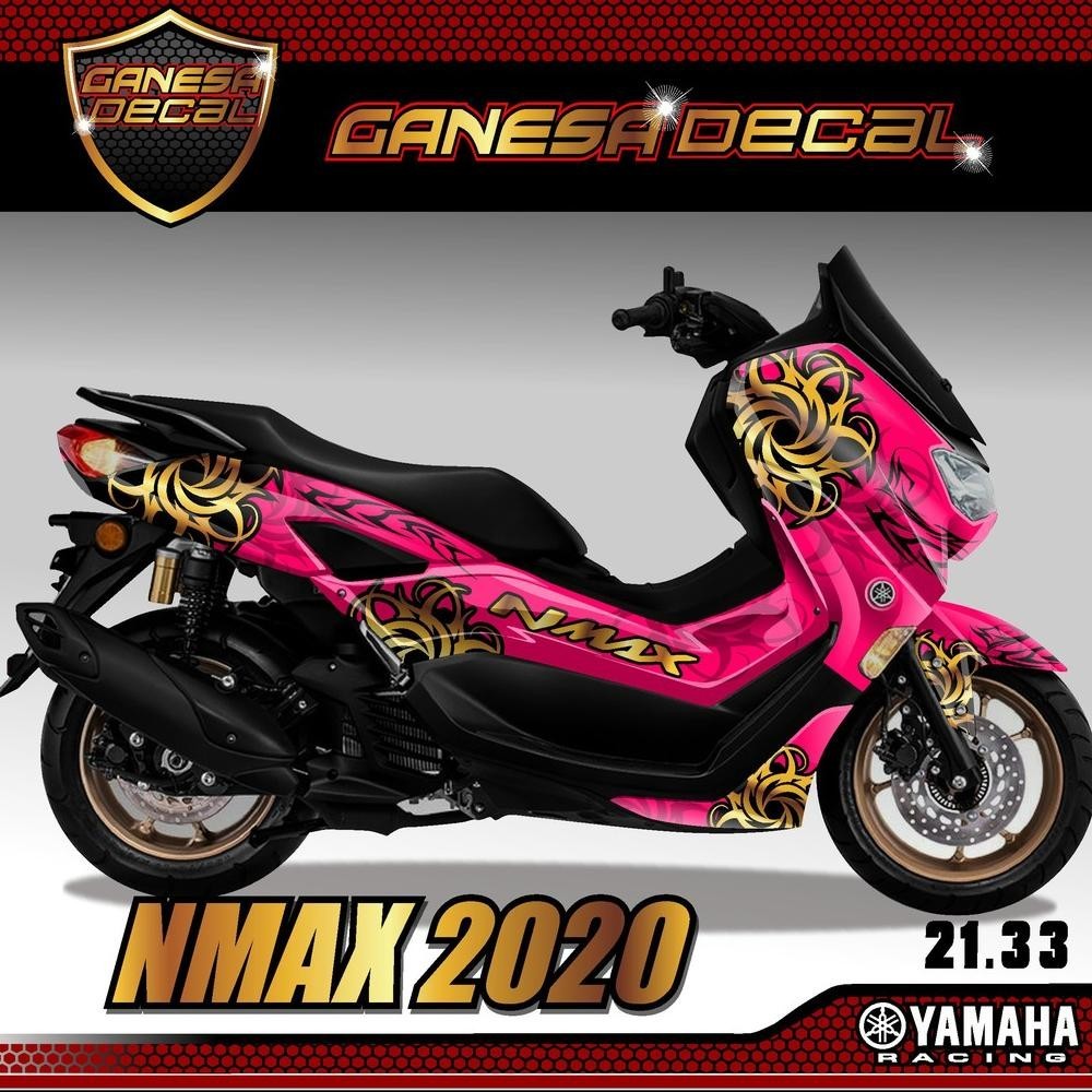 Decal Sticker Dekal Stiker Motor Yamaha Nmax 155 New Fullbody 2020 Desain Keren Terbaru GD 21.33
