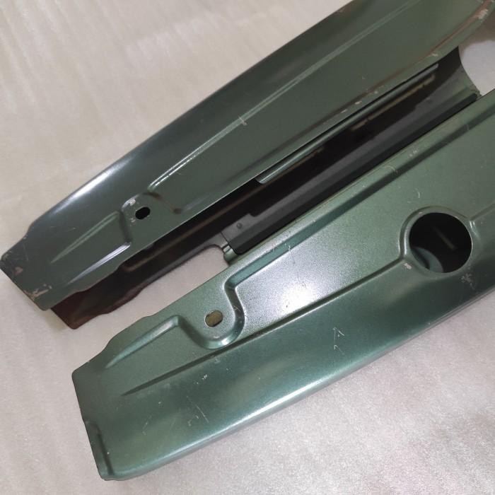 tutup rantai katengkas honda gl100 gl125 cb100 cb125 arm bulat hijau Import Premium