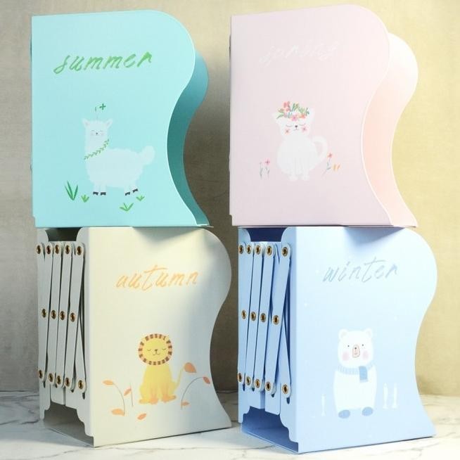 

Sandaran Pembatas Buku Bahan Besi Bergambar | Book End | Pembatas Buku Oktavianilaris