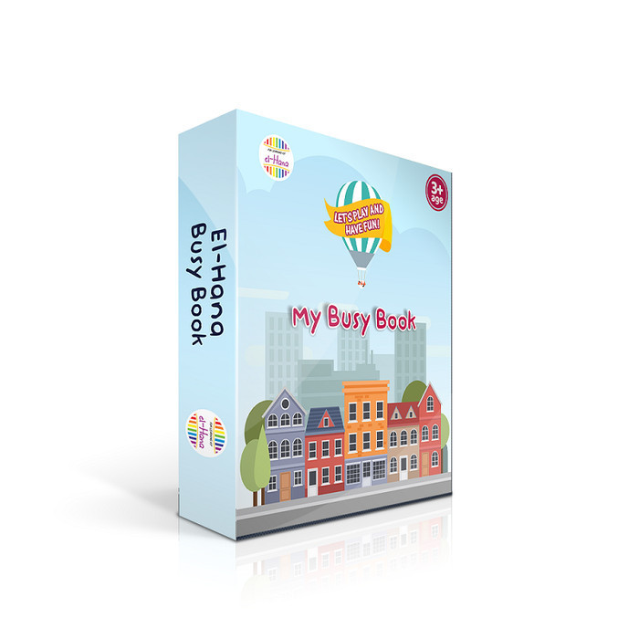 

El-Hana My Busy Book MBB Buku Mainan Edukasi Edisi Terbaru