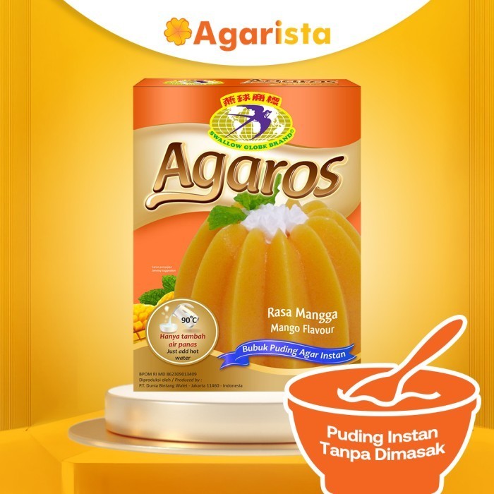 

AGAROS PUDING INSTAN RASA MANGGA K01